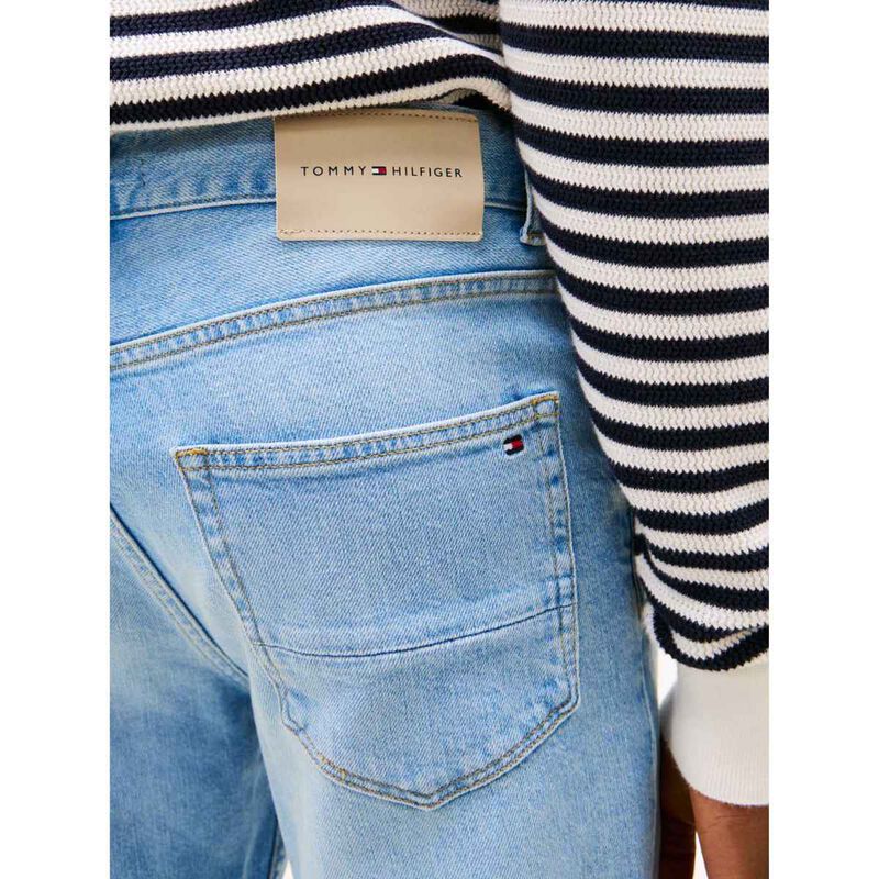 Tommy Hilfiger Stretch Mid Rise Straight Leg Jeans image number 2